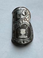 Stokoud balhoofdplaatje Bato. Balhoofd plaatje., Ophalen of Verzenden, Gebruikt, Overige typen