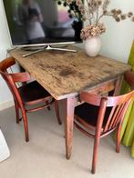 Antieke tafel ca 1900 Vruchtenhout, Ophalen