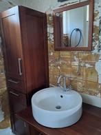 Mooie set van massief kersenhout, Huis en Inrichting, Badkamer | Badkamermeubels, Ophalen, Minder dan 50 cm, Gebruikt, Overige typen