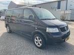 Volkswagen Transporter 2.5 TDI 340 Caravelle Trendline DC 20, Auto's, Stof, Gebruikt, Zwart, Elektrische ramen