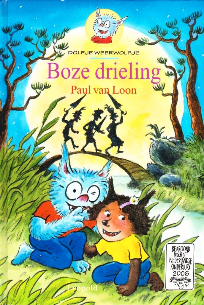 BOZE DRIELING, DOLFJE WEERWOLFJE 5 - Paul van Loon, Boeken, Kinderboeken | Jeugd | onder 10 jaar, Gelezen, Fictie algemeen, Verzenden