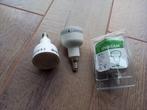 3 spaarlampen 7 watt E14 kleine fitting speciale soort, Zo goed als nieuw, Minder dan 30 watt, E14 (klein), Ophalen