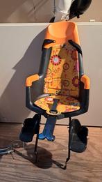 Fietsstoeltje, Fietsen en Brommers, Fietsaccessoires | Fietsstoeltjes, Ophalen of Verzenden, Gebruikt, Achterzitje, Voetsteuntjes