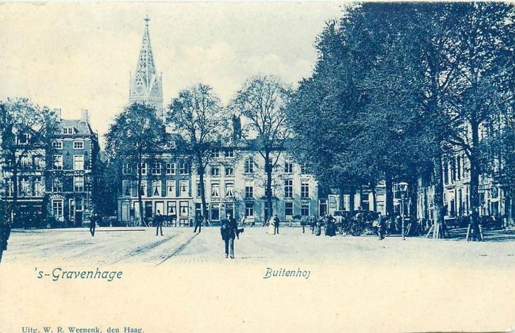 701091021 Den Haag Buitenhof, Verzamelen, Ansichtkaarten | Nederland, Zuid-Holland, Voor 1920, Verzenden