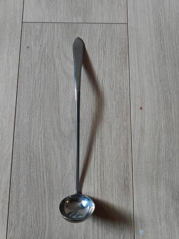 Vintage Soeplepel RVS beschikbaar voor biedingen