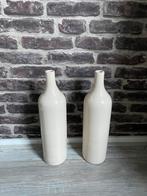 2 grote sierflessen, Ophalen of Verzenden, Zo goed als nieuw, Overige kleuren, Glas