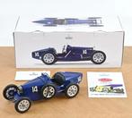 Bugatti T35 1925 Donker Blauw schaal 1/12 Norev 125703 LIM., Hobby en Vrije tijd, Modelauto's | 1:5 tot 1:12, Verzenden, Nieuw