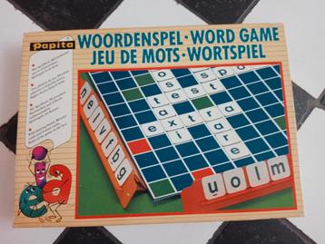 Woordenspel van Papita vintage 1982 (soort Scrabble)
