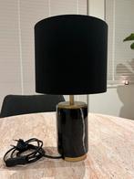 Tafellamp zwart marmer-goud, Ophalen of Verzenden, Zo goed als nieuw, Overige materialen, Minder dan 50 cm