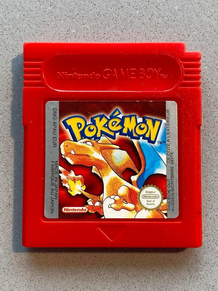 Pokémon Red Version - Game Boy, Spelcomputers en Games, Games | Nintendo Game Boy, Gebruikt, Role Playing Game (Rpg), 1 speler