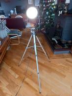 Vintage, jaren '80 vloerspot., Gebruikt, Metaal of Aluminium, Vloerspot of Grondspot, Ophalen of Verzenden