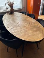 Ovale eettafel lifestyle94, Ophalen, 100 tot 150 cm, 200 cm of meer, Zo goed als nieuw