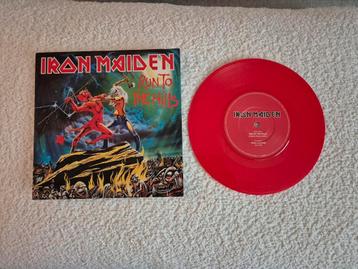 Iron Maiden - Run to the Hills Rode Vinyl Single beschikbaar voor biedingen