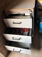 Gispen ladenblok  4 zwenkwielen, Huis en Inrichting, Kasten | Roldeurkasten en Archiefkasten, Ophalen, Zo goed als nieuw, Minder dan 50 cm