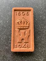 Oude kleine tegel Westraven Utrecht 50 jr Wilhelmina 1948, Antiek en Kunst, Ophalen of Verzenden