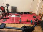 Complete Fitnessruimte met Apparatuur, Gebruikt, Krachtstation, Armen, Ophalen of Verzenden