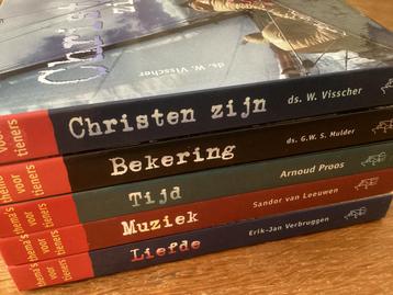5xThema’s voor tieners:Bekering,Christen,Tijd,Muziek,Liefde, beschikbaar voor biedingen