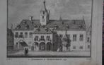 ets: het stadhuis van Gorichem, 1734, Antiek en Kunst, Ophalen of Verzenden