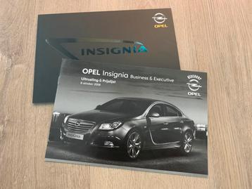 Folder Opel Insignia 2008 beschikbaar voor biedingen
