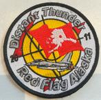 Patch red flag Alaska 2011, Ophalen of Verzenden, Zo goed als nieuw, Patch, Badge of Embleem