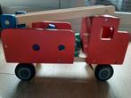 Houten speelgoed brandweerauto, Kinderen en Baby's, Speelgoed | Houten speelgoed, Ophalen, Overige typen
