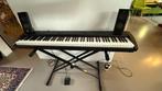 Korg SP-200 BK digitale stage piano met speakers & standaard, Ophalen, Gebruikt, Zwart, Digitaal