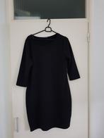 Diepzwarte jurk met driekwart mouwen maat L, Up2Fashion, Zwart, Maat 42/44 (L), Ophalen of Verzenden
