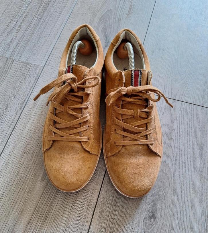 Human Nature suède sneakers maat 42, Kleding | Heren, Schoenen, Zo goed als nieuw, Sneakers of Gympen, Blauw, Ophalen of Verzenden