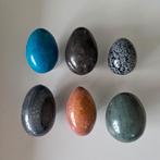 Mooie mineralen ei 6 stuks, Ophalen of Verzenden, Mineraal