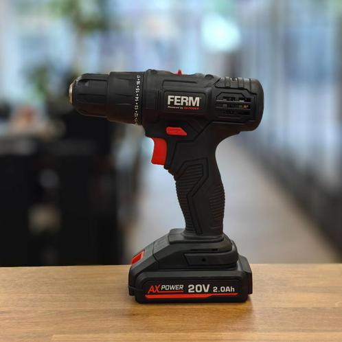Ferm CDM1191 Accu Boormachine - In Nette Staat, Doe-het-zelf en Verbouw, Gereedschap | Boormachines, Zo goed als nieuw