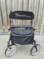 Travixx Deluxe Rollator antraciet S z.g.a.n, Diversen, Rollators, Ophalen, Opvouwbaar, Zo goed als nieuw