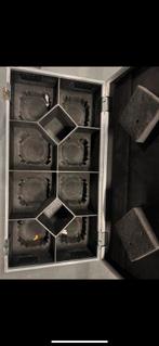 Flightcase voor 8 led parren, Ophalen, Zo goed als nieuw