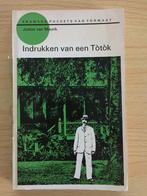 Indrukken van een Tòtòk in Nederlands-Indië, Boeken, Ophalen of Verzenden, Gelezen, Justus van Maurik