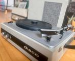 Oude koffer platen speler merk Disco ( DDR ) jaren 60, Ophalen of Verzenden, Gebruikt, Platenspeler, Overige merken