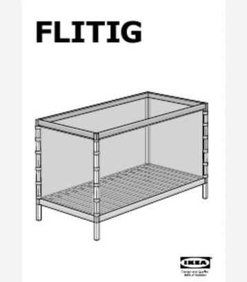 IKEA FLITIG ledikant- Nieuw in doos! beschikbaar voor biedingen