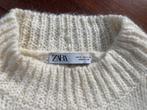 Zara wollen trui met mohair M , gedragen crème /wit, Ophalen of Verzenden, Zo goed als nieuw, Wit