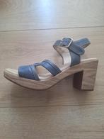 Muilen klompjes Dorking blauw maat 39, Sandalen of Muiltjes, Zo goed als nieuw, Dorking by Fluchos, Verzenden