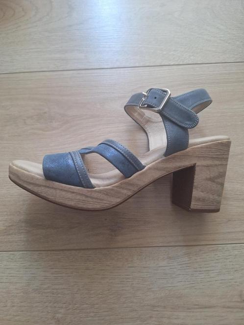 Muilen klompjes Dorking blauw maat 39, Kleding | Dames, Schoenen, Zo goed als nieuw, Sandalen of Muiltjes, Blauw, Verzenden