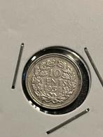 Zilveren dubbeltje 1934, Zilver, Koningin Wilhelmina, 10 cent, Ophalen of Verzenden