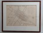 Historische kaart Alkmaar, Antiek en Kunst, Kunst | Etsen en Gravures, Ophalen of Verzenden