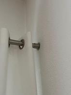 RVS gordijn roede en/of (vouw) gordijnen - wit, Huis en Inrichting, Stoffering | Gordijnen en Lamellen, Ophalen, Wit, 200 cm of meer