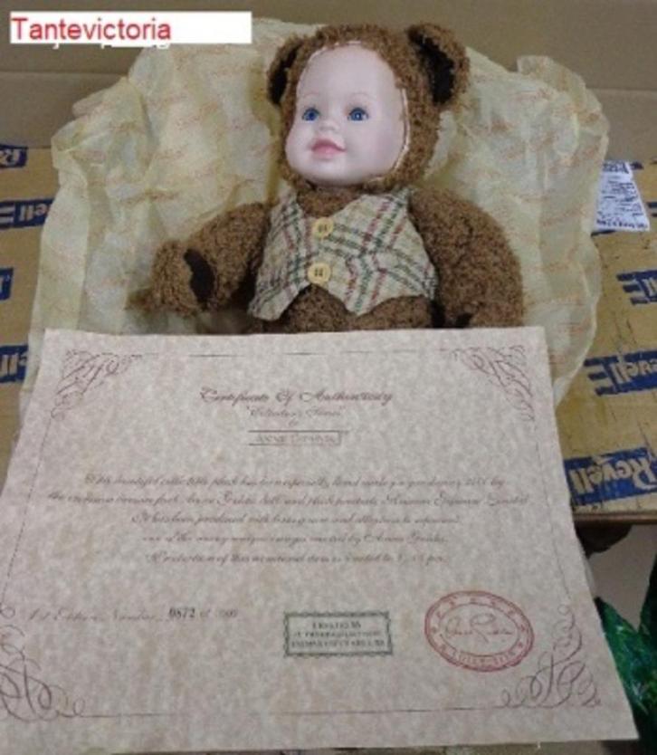 POP/BEER Anne Geddes pop baby beer gelimiteerde uitgave, Verzamelen, Poppen, Zo goed als nieuw, Pop, Ophalen of Verzenden