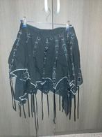 Steampunk/gothic rok, Kleding | Dames, Ophalen of Verzenden, Zo goed als nieuw, Zwart, Boven de knie