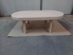 Eiken salontafel, Ophalen, Ovaal, Eikenhout