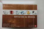 Illy Espresso Kopjes - Artistas do Brasil Set, Ophalen of Verzenden, Zo goed als nieuw, Overige stijlen, Kop(pen) en/of Schotel(s)