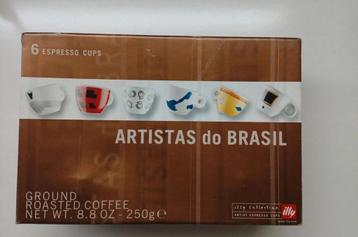 Illy Espresso Kopjes - Artistas do Brasil Set beschikbaar voor biedingen