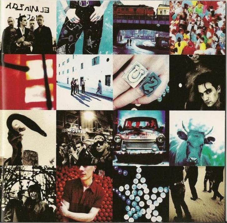 Cd U2 – Achtung Baby (One,Mysterious Ways) 12 Tracks, Cd's en Dvd's, Cd's | Rock, Zo goed als nieuw, Poprock, Ophalen of Verzenden