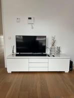 Witte tv meubel - Besta, Huis en Inrichting, Kasten | Televisiemeubels, Ophalen, Zo goed als nieuw, 25 tot 50 cm, Minder dan 100 cm