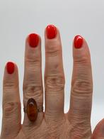 X371 Prachtige zilveren ring fischland maat 17,5, Sieraden, Tassen en Uiterlijk, Antieke sieraden, Ophalen of Verzenden, Zilver