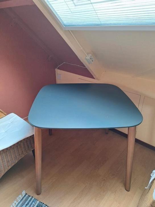 Zware vierkante Le Sud tafel met duranite blad, Tuin en Terras, Tuinmeubel-accessoires, Ophalen
